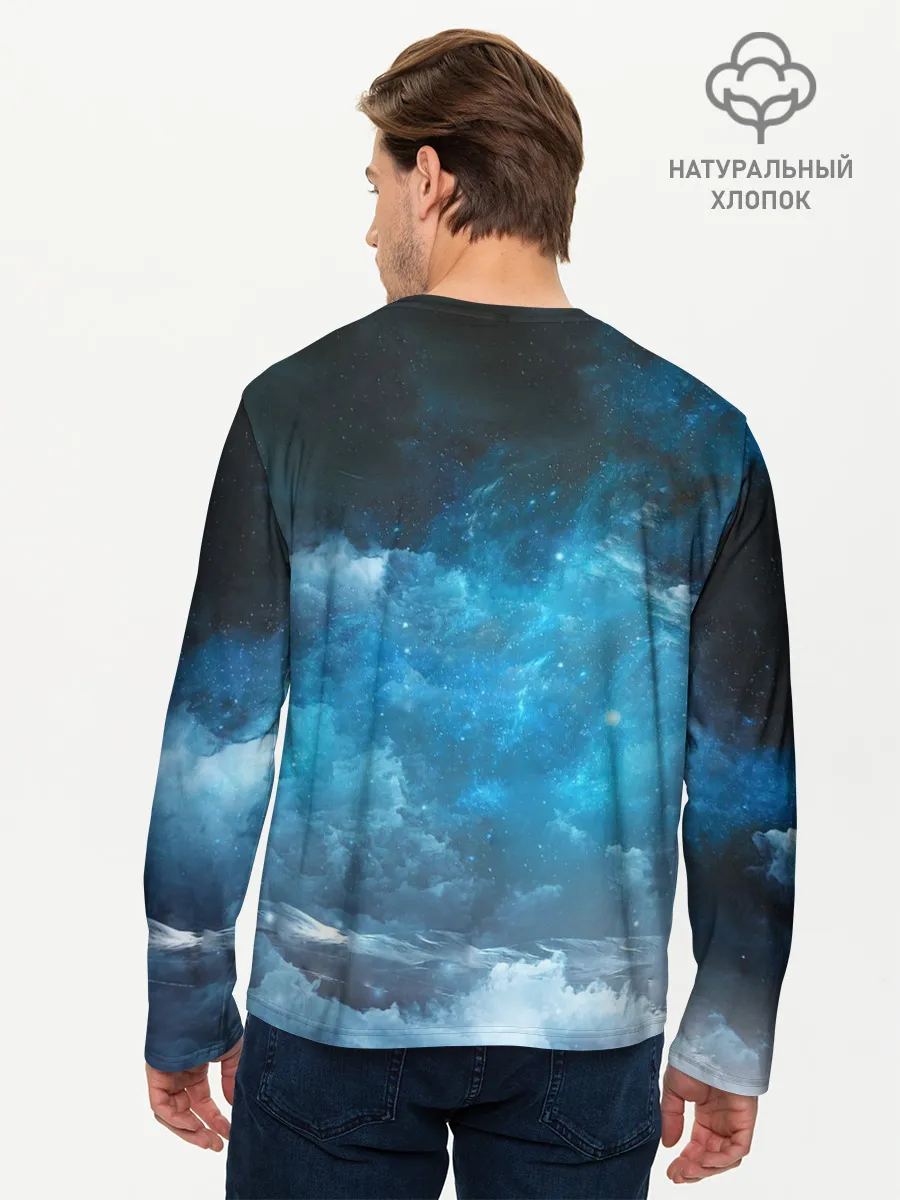 Мужской лонгслив базовый / Volvo truck