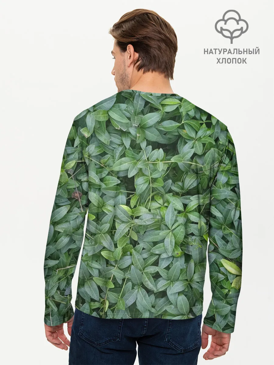 Мужской лонгслив базовый / Барвинок