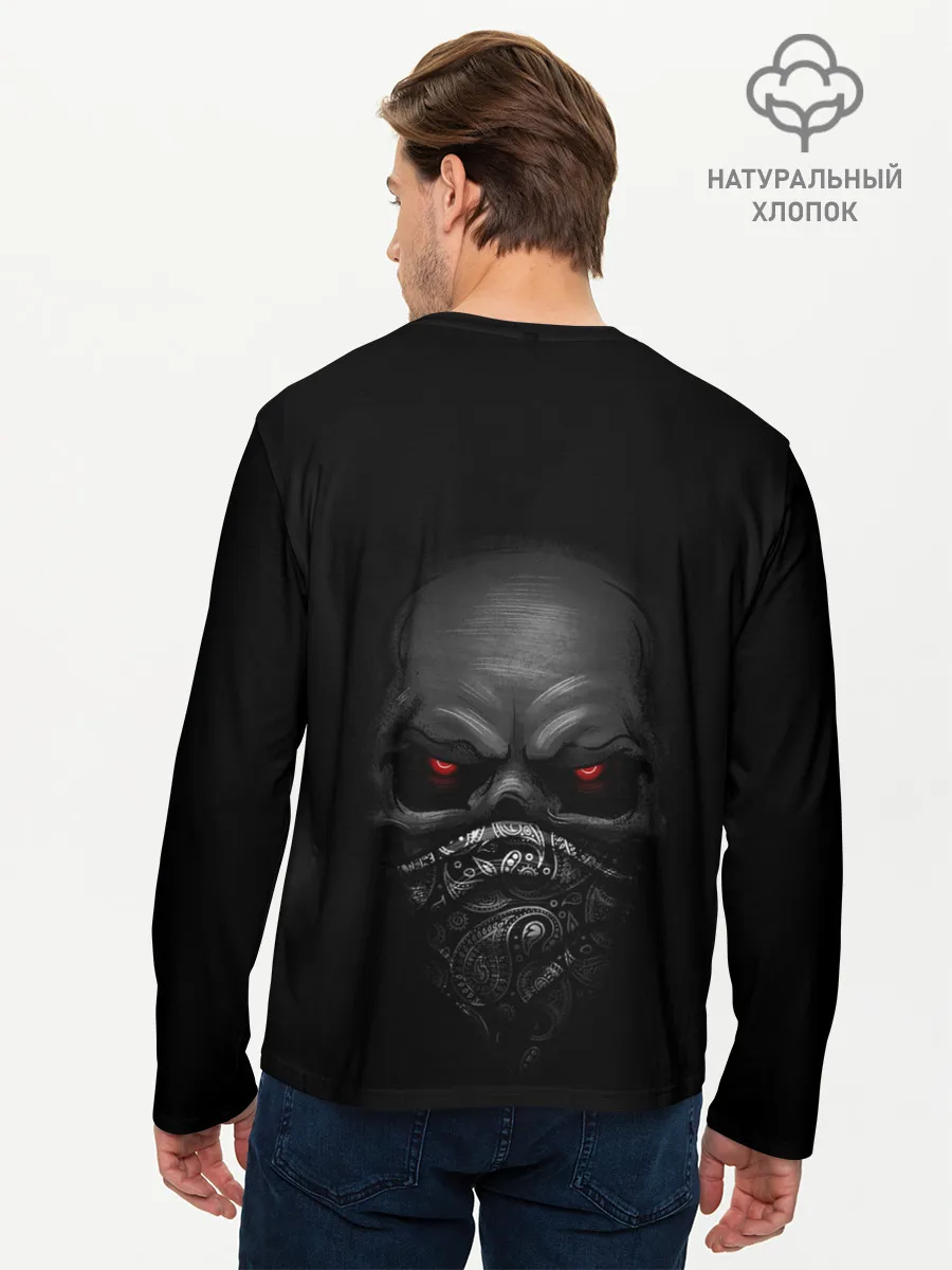 Мужской лонгслив базовый / ВЗГЛЯД ИЗ ТЕМНОТЫ,