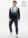 Мужской лонгслив базовый / ЖУТКИЙ ЛЕС