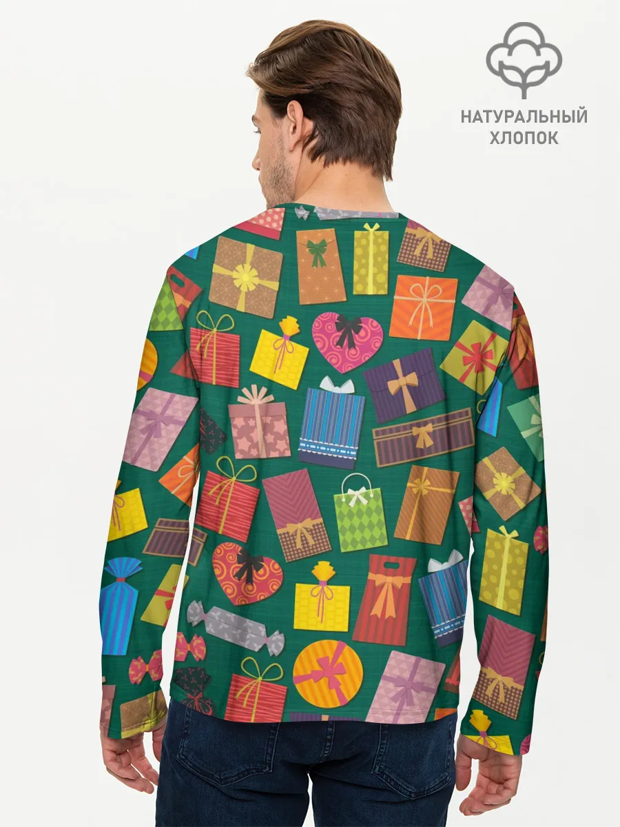Мужской лонгслив базовый / Подарки