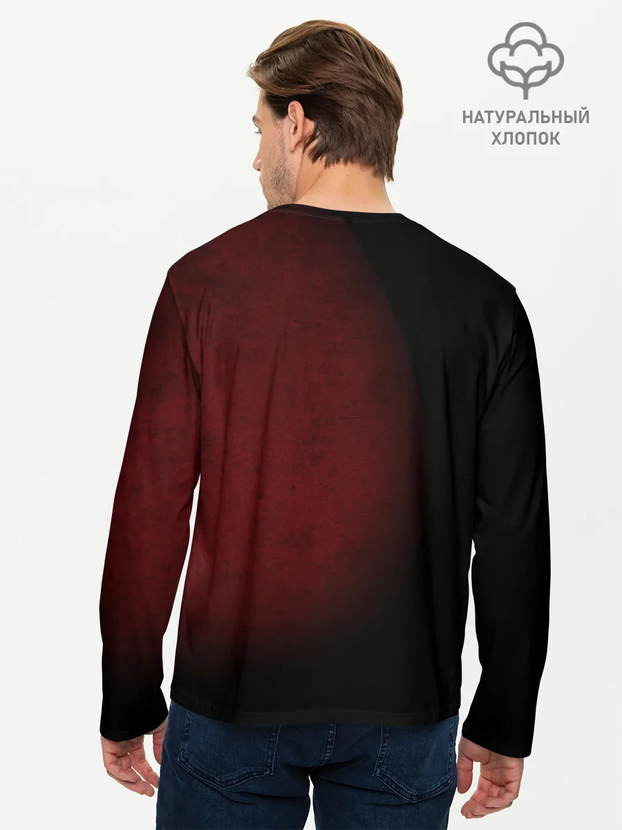 Мужской лонгслив базовый / Тень клоуна КиШ
