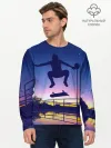 Мужской лонгслив базовый / Skateboarding