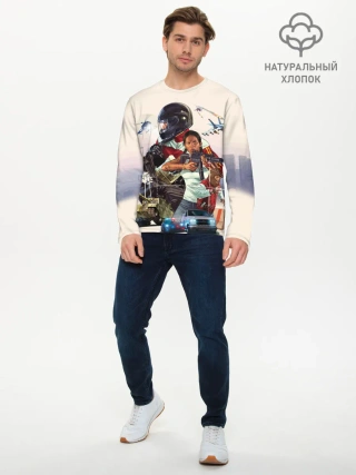 Мужской лонгслив базовый / Grand Theft Auto V