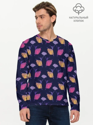 Мужской лонгслив базовый / Балерины в танце