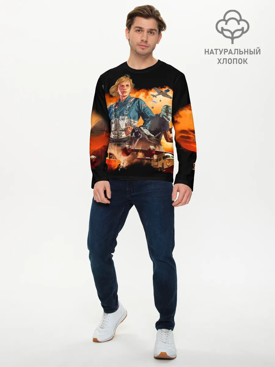 Мужской лонгслив базовый / GTA Online