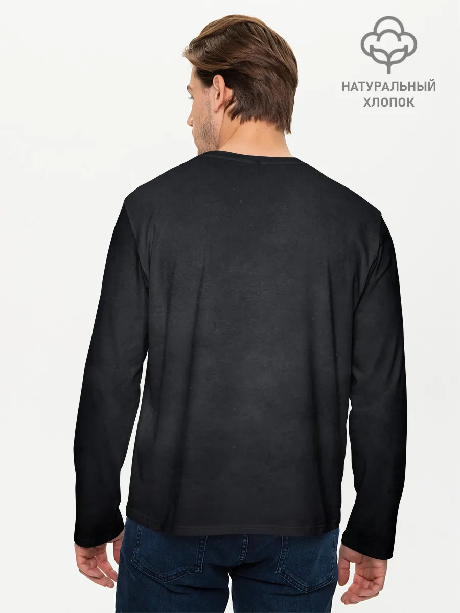 Мужской лонгслив базовый / ROBLOX NEON RED