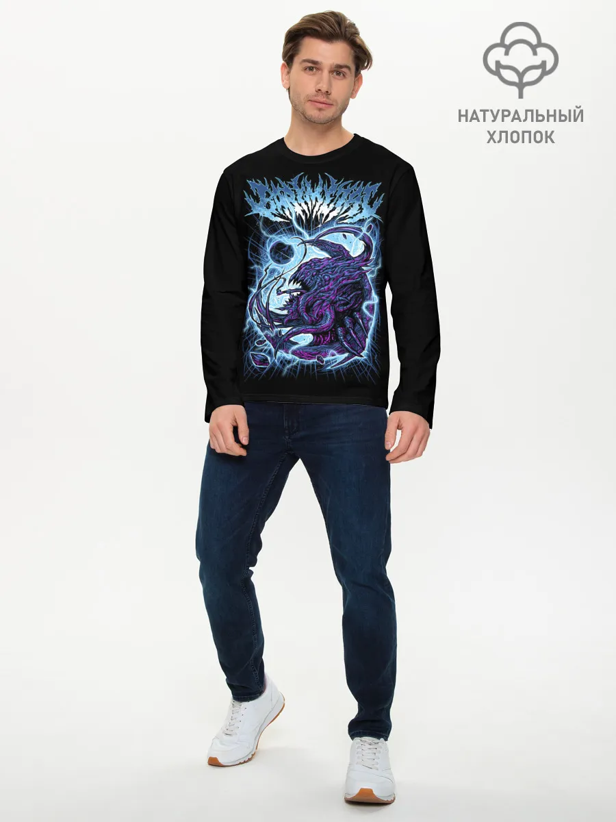 Мужской лонгслив базовый / BabyMetal Monster