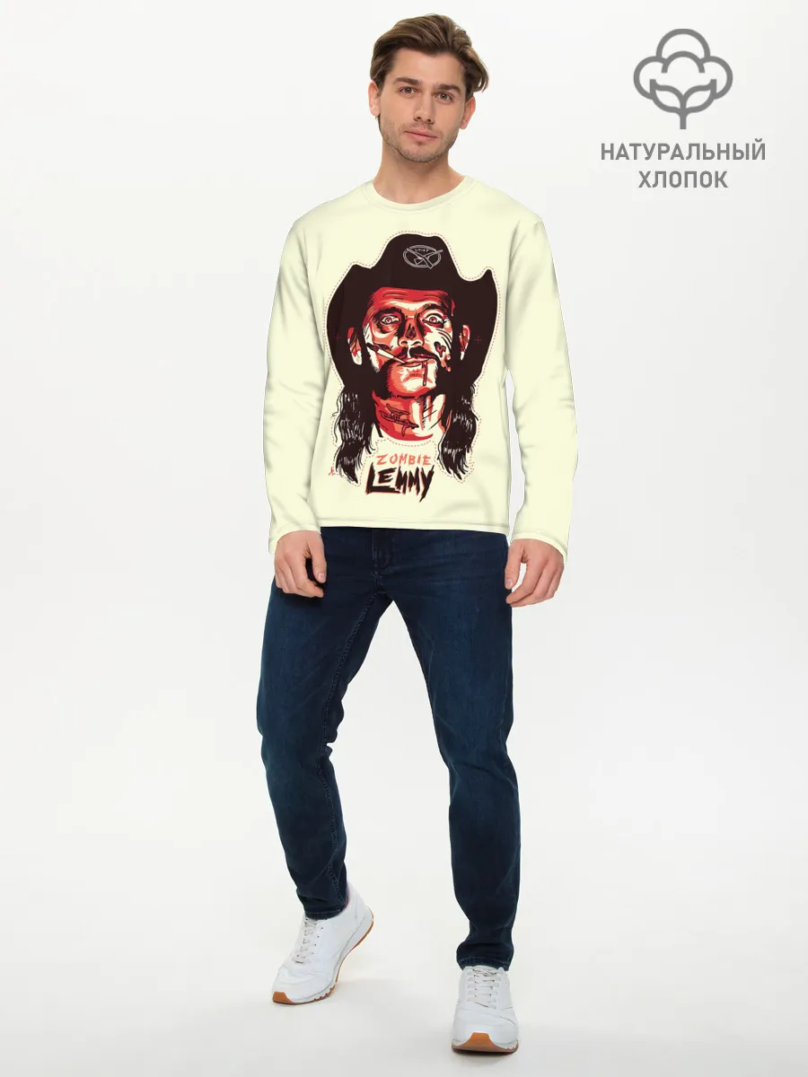 Мужской лонгслив базовый / Zombie Lemmy