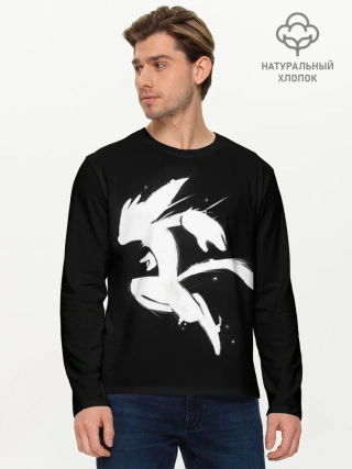Мужской лонгслив базовый / Ori | Дух леса