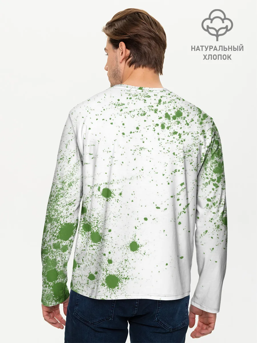 Мужской лонгслив базовый / New World - Синдикат - Краска