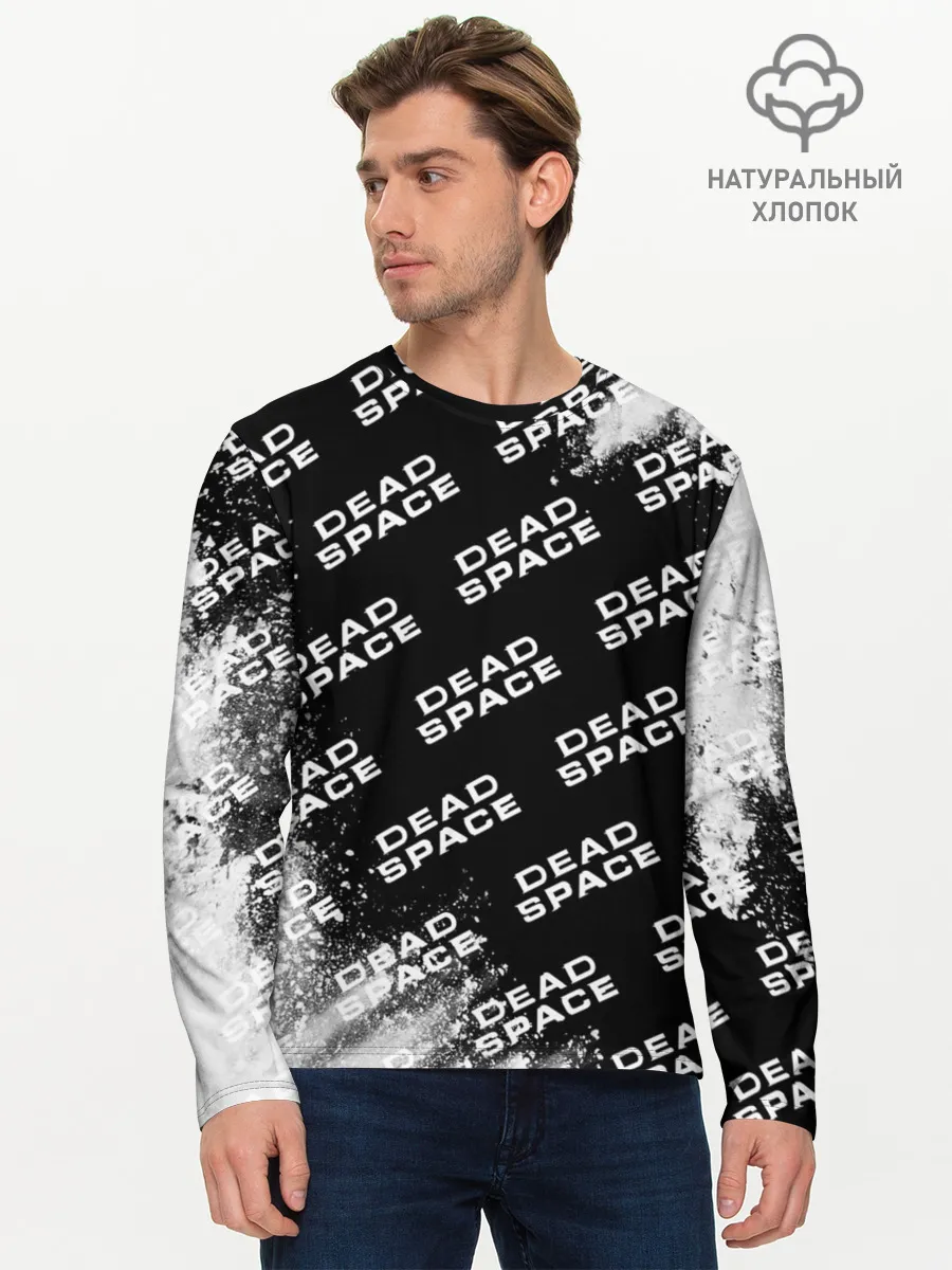 Мужской лонгслив базовый / Dead Space - Exposion