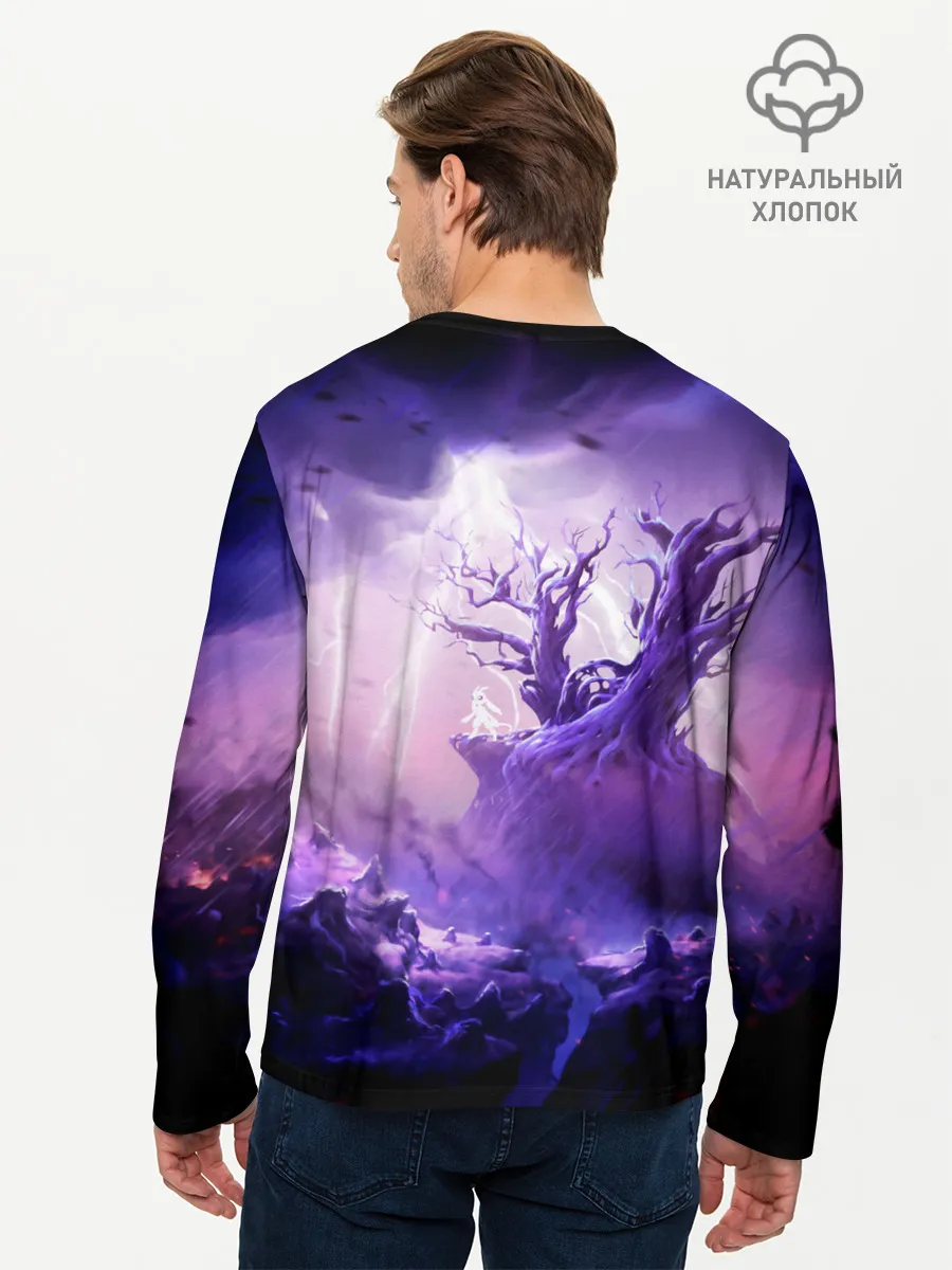 Мужской лонгслив базовый / Ori and the Will of the Wisps