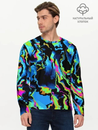 Мужской лонгслив базовый / Странное дерево