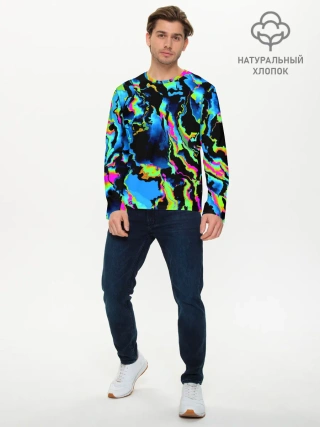 Мужской лонгслив базовый / Странное дерево