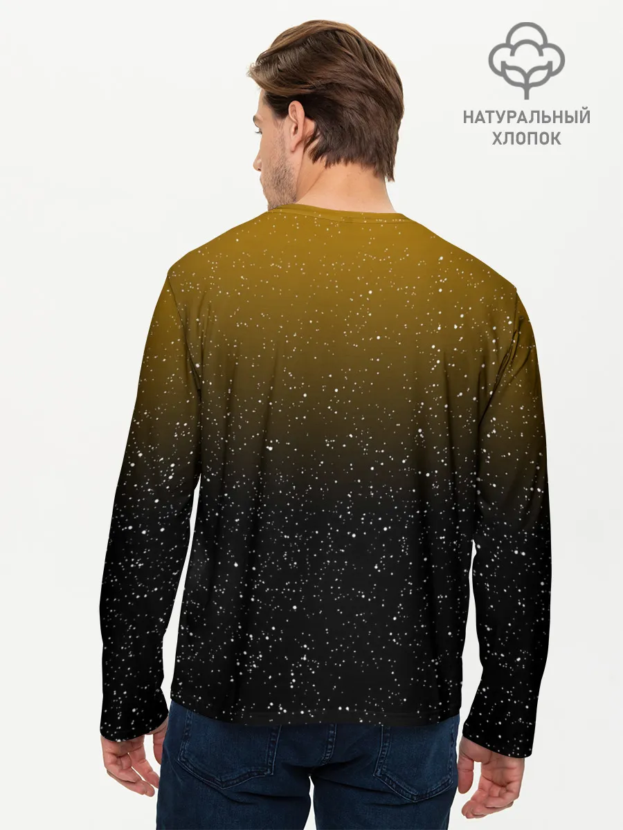 Мужской лонгслив базовый / ЕНОТ АСТРОНАВТ | ЛУННЫЙ ЕНОТ