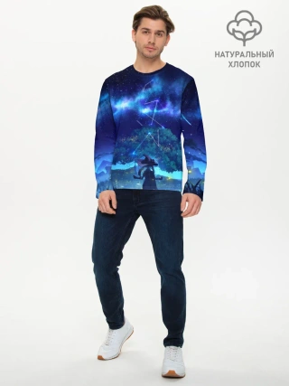 Мужской лонгслив базовый / MONA GENSHIN IMPACT