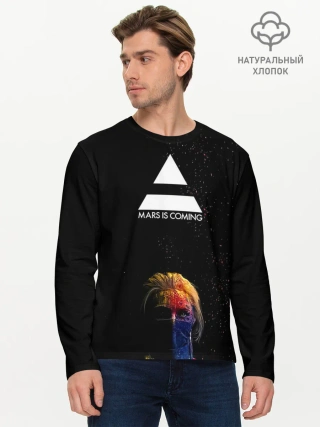 Мужской лонгслив базовый / MARS IS COMING 30StM