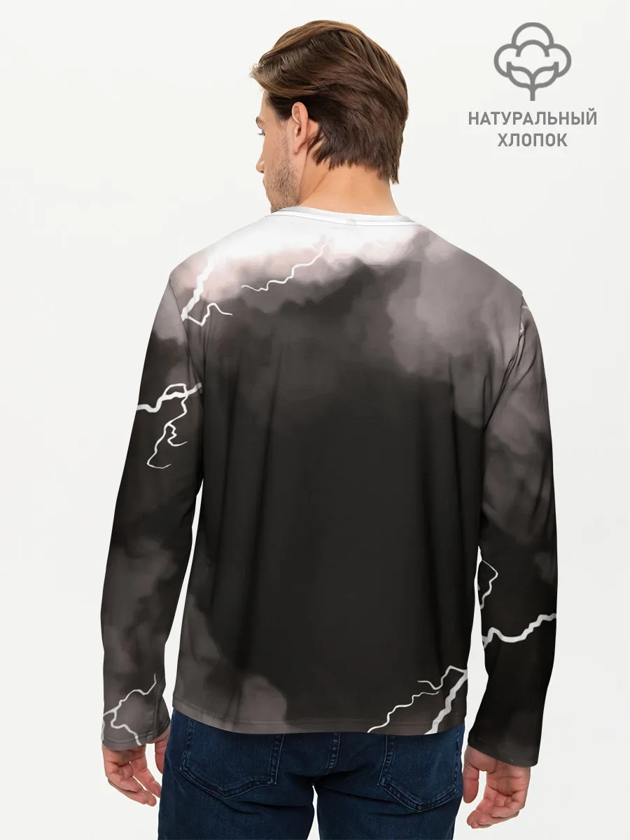 Мужской лонгслив базовый / 2B | Nier Automata