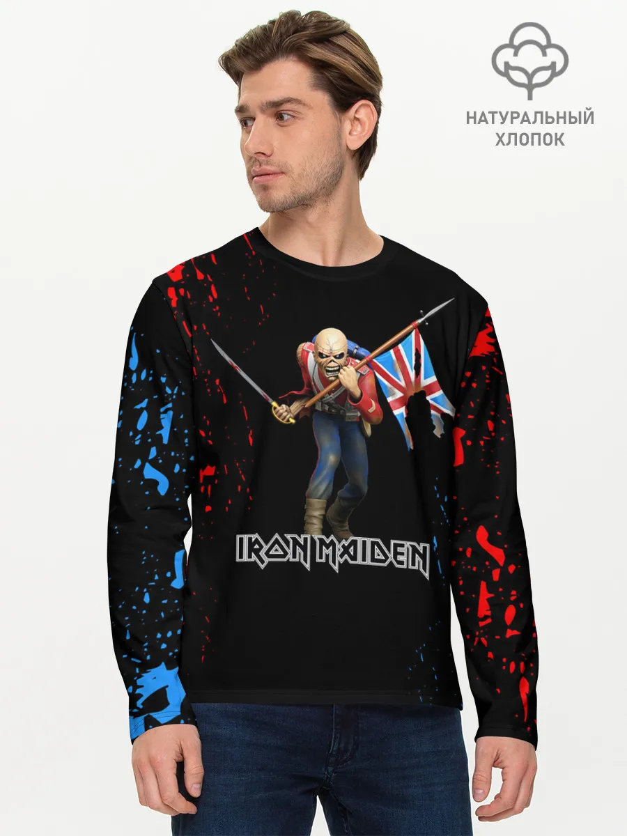 Мужской лонгслив базовый / IRON MAIDEN | АЙРОН МЕЙДЕН