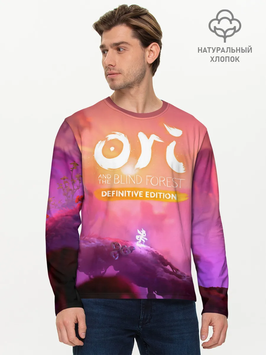 Мужской лонгслив базовый / Ori and the Will of the Wisps