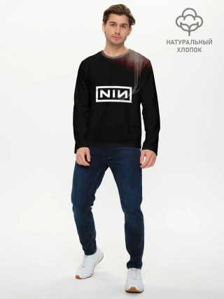 Мужской лонгслив базовый / Cyber NIN