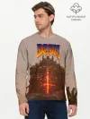 Мужской лонгслив базовый / DOOM | ДУМ