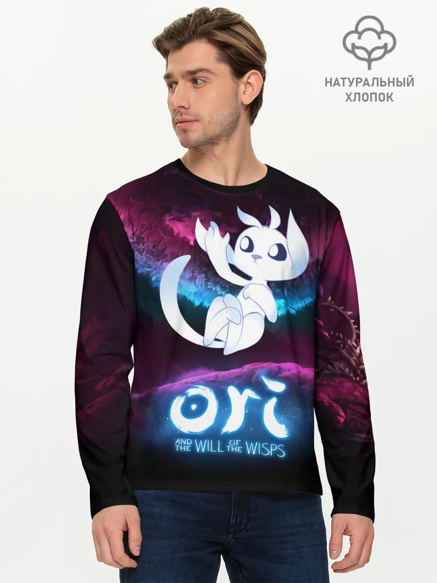 Мужской лонгслив базовый / Ori and the Will of the Wisps