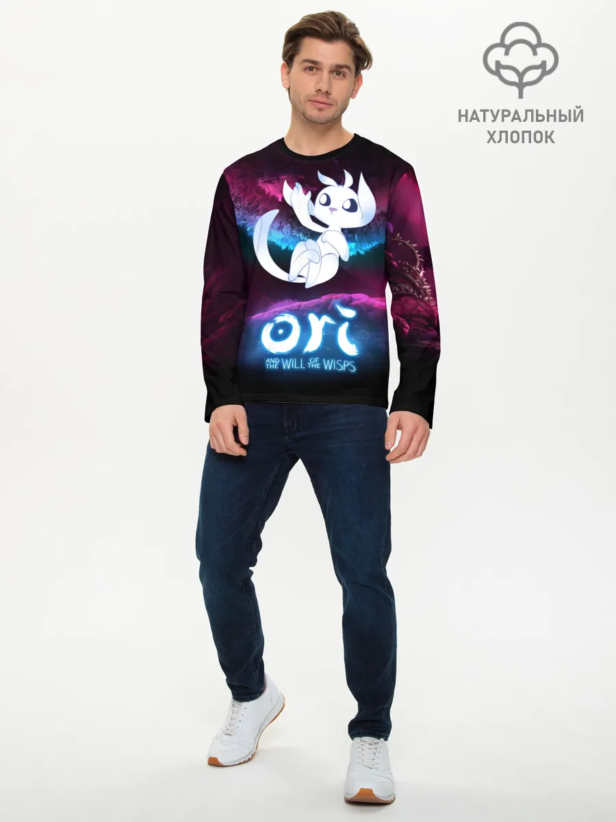 Мужской лонгслив базовый / Ori and the Will of the Wisps