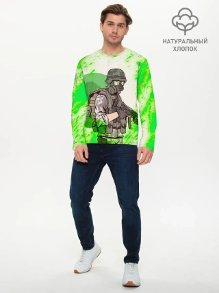 Мужской лонгслив базовый / Opposing Force | HL