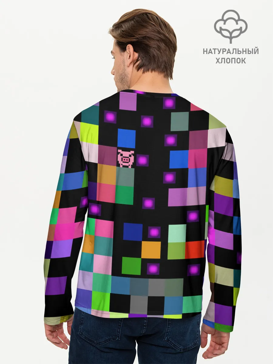 Мужской лонгслив базовый / Arcade Pig