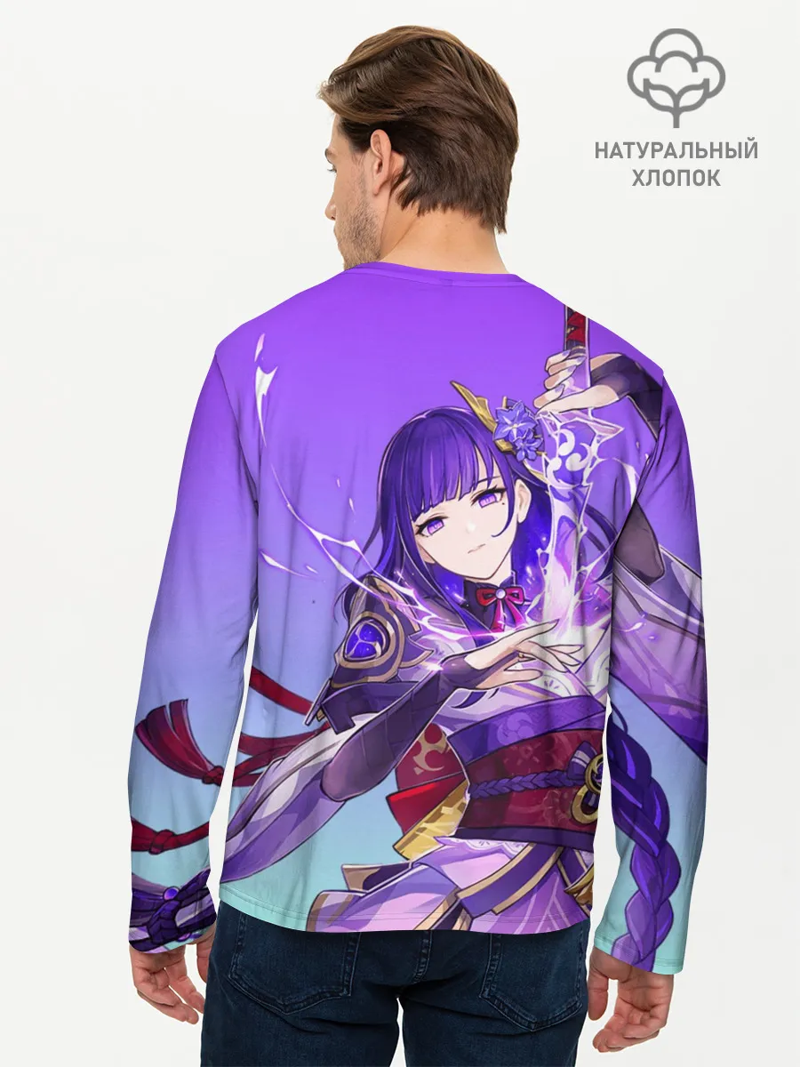 Мужской лонгслив базовый / Genshin Impact, Сёгун Райдэн
