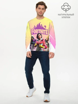 Мужской лонгслив базовый / Fortnite Squad