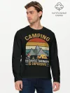 Мужской лонгслив базовый / Camping