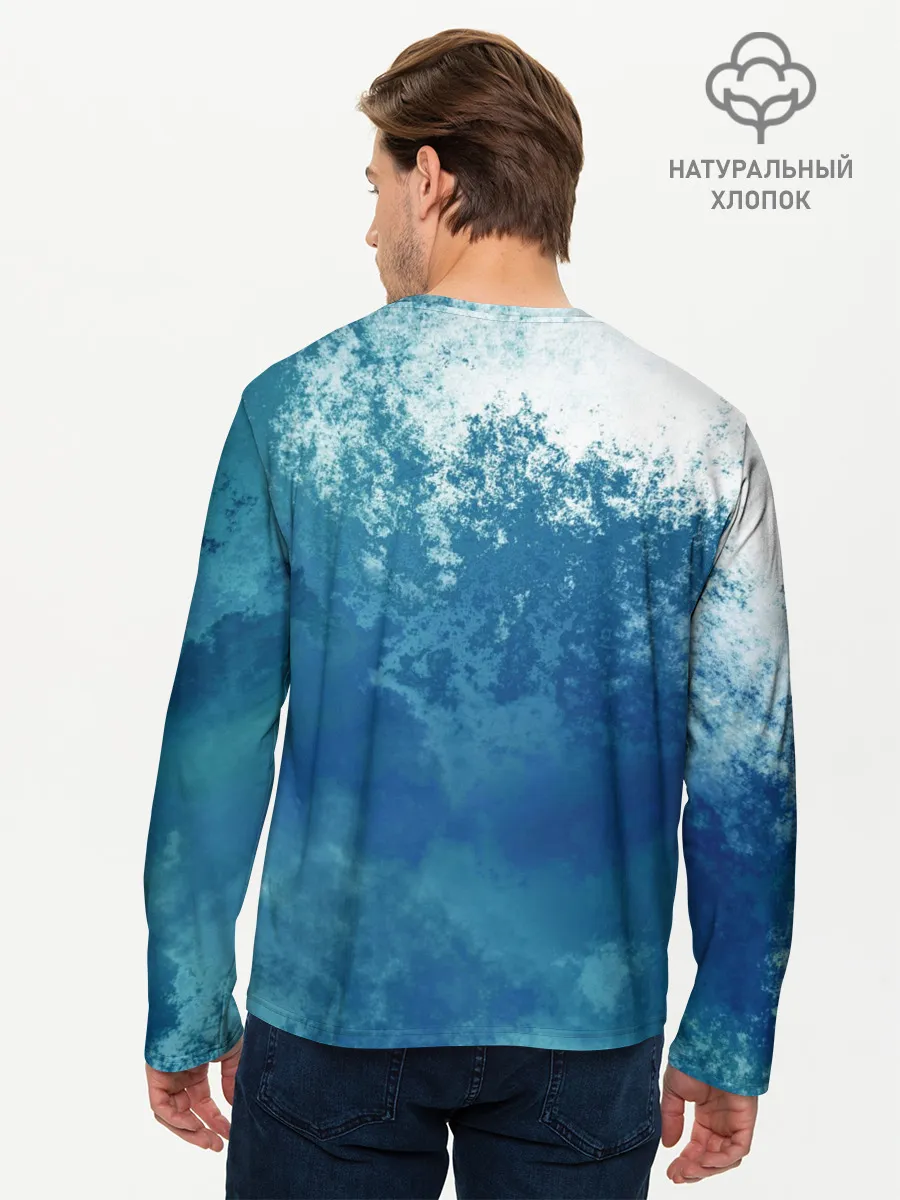 Мужской лонгслив базовый / Не хочу!