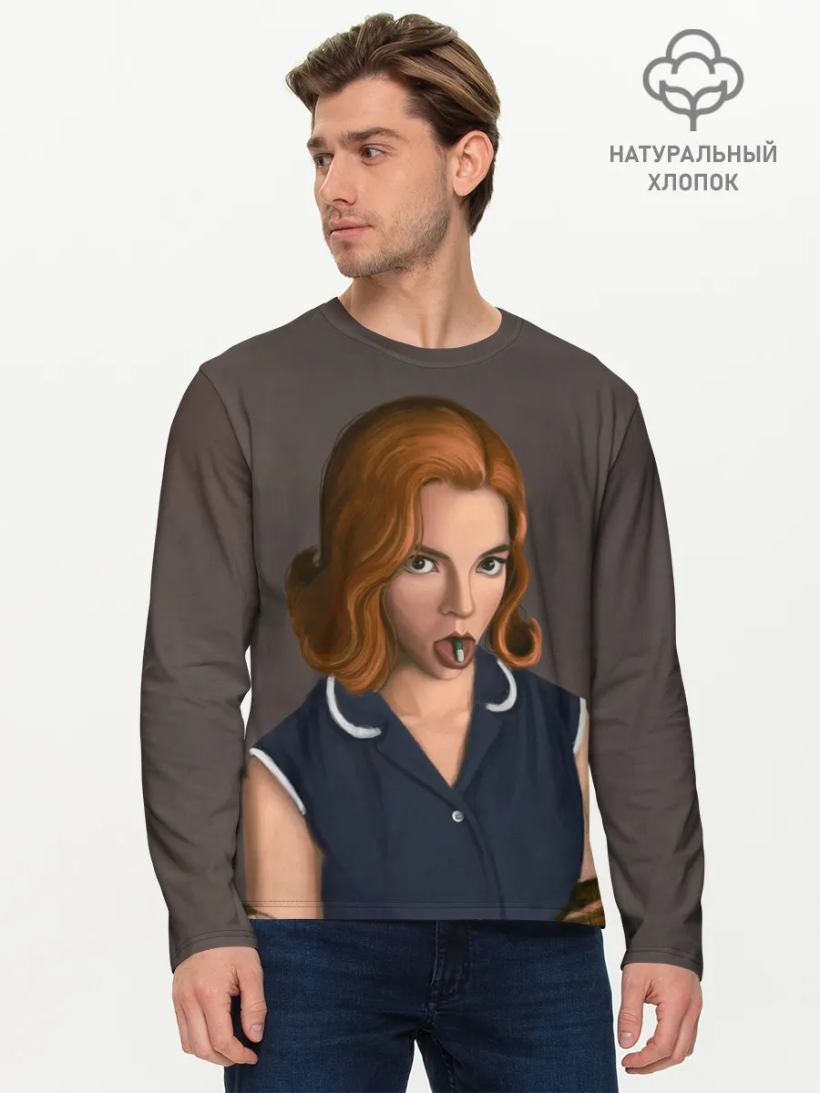 Мужской лонгслив базовый / Элизабет