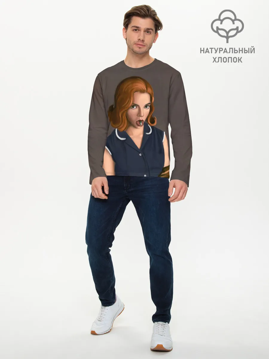 Мужской лонгслив базовый / Элизабет