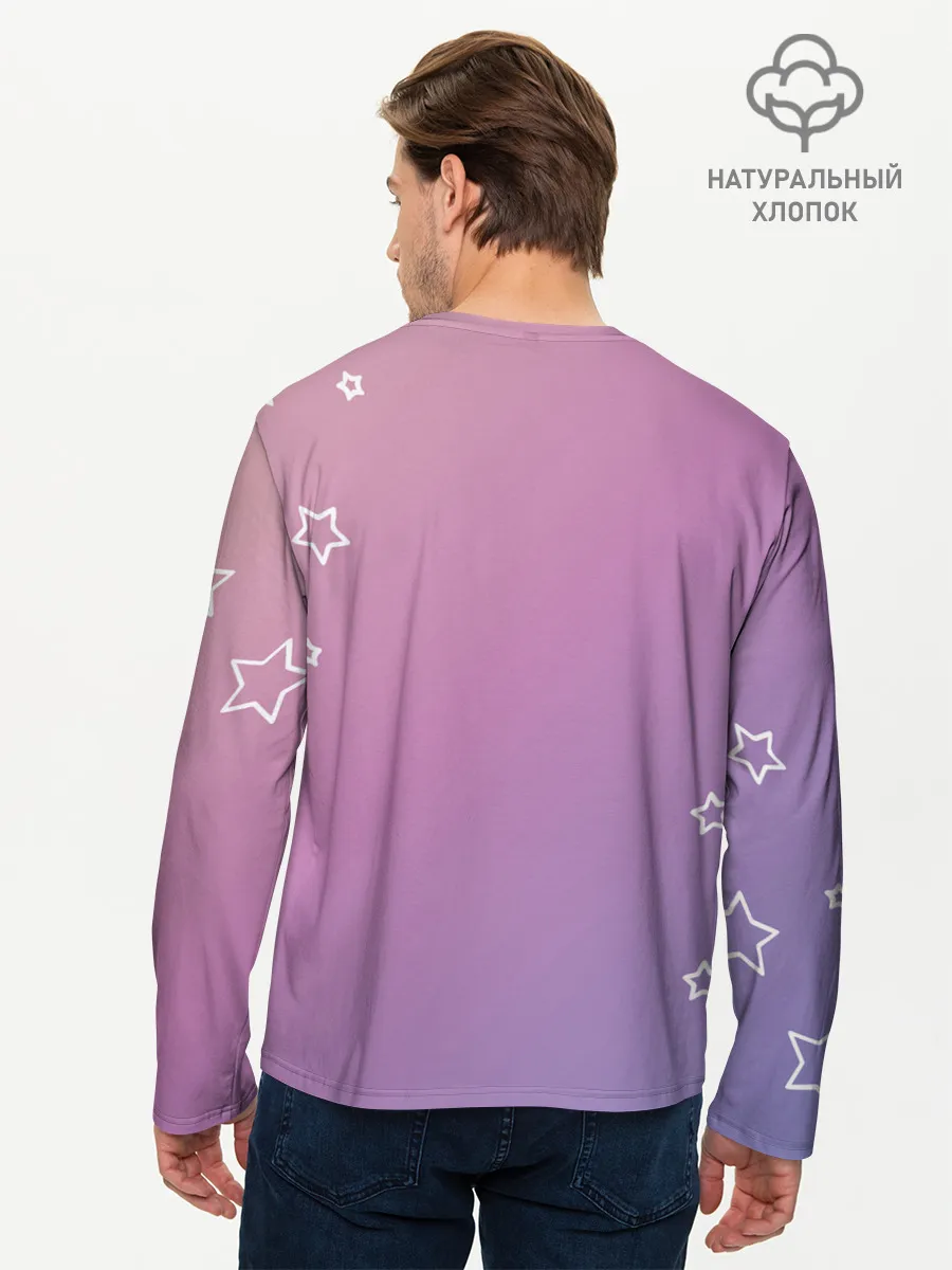 Мужской лонгслив базовый / Знак Стрелец