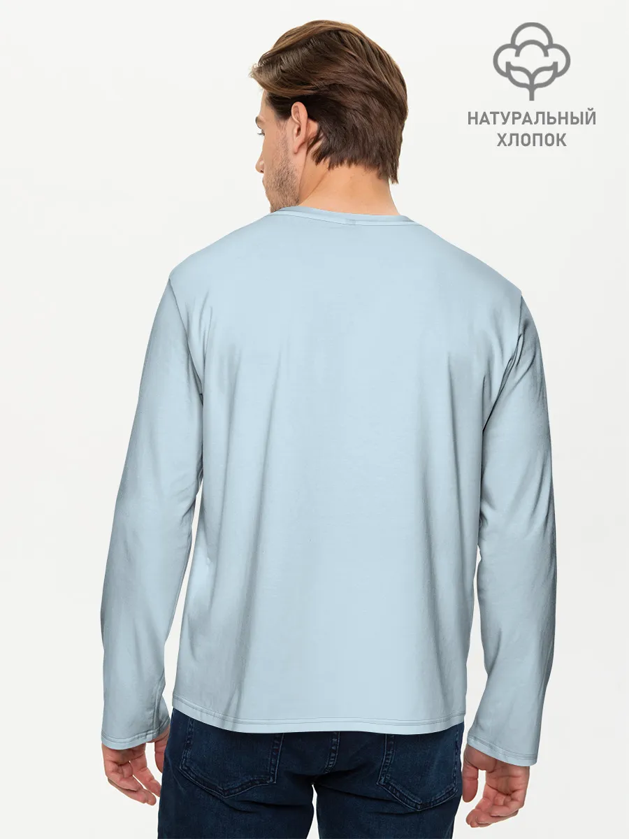 Мужской лонгслив базовый / Королева шахмат