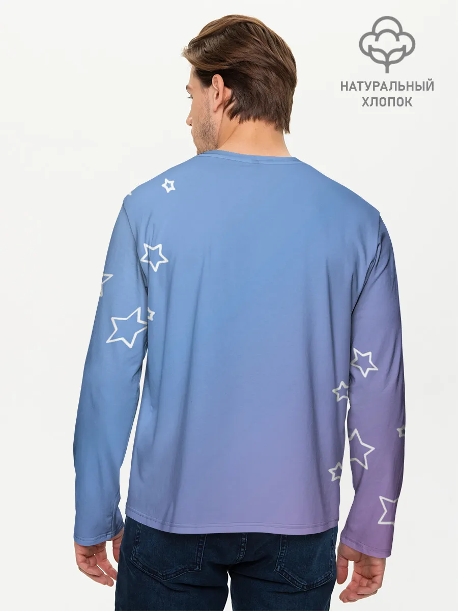 Мужской лонгслив базовый / Знак Скорпион