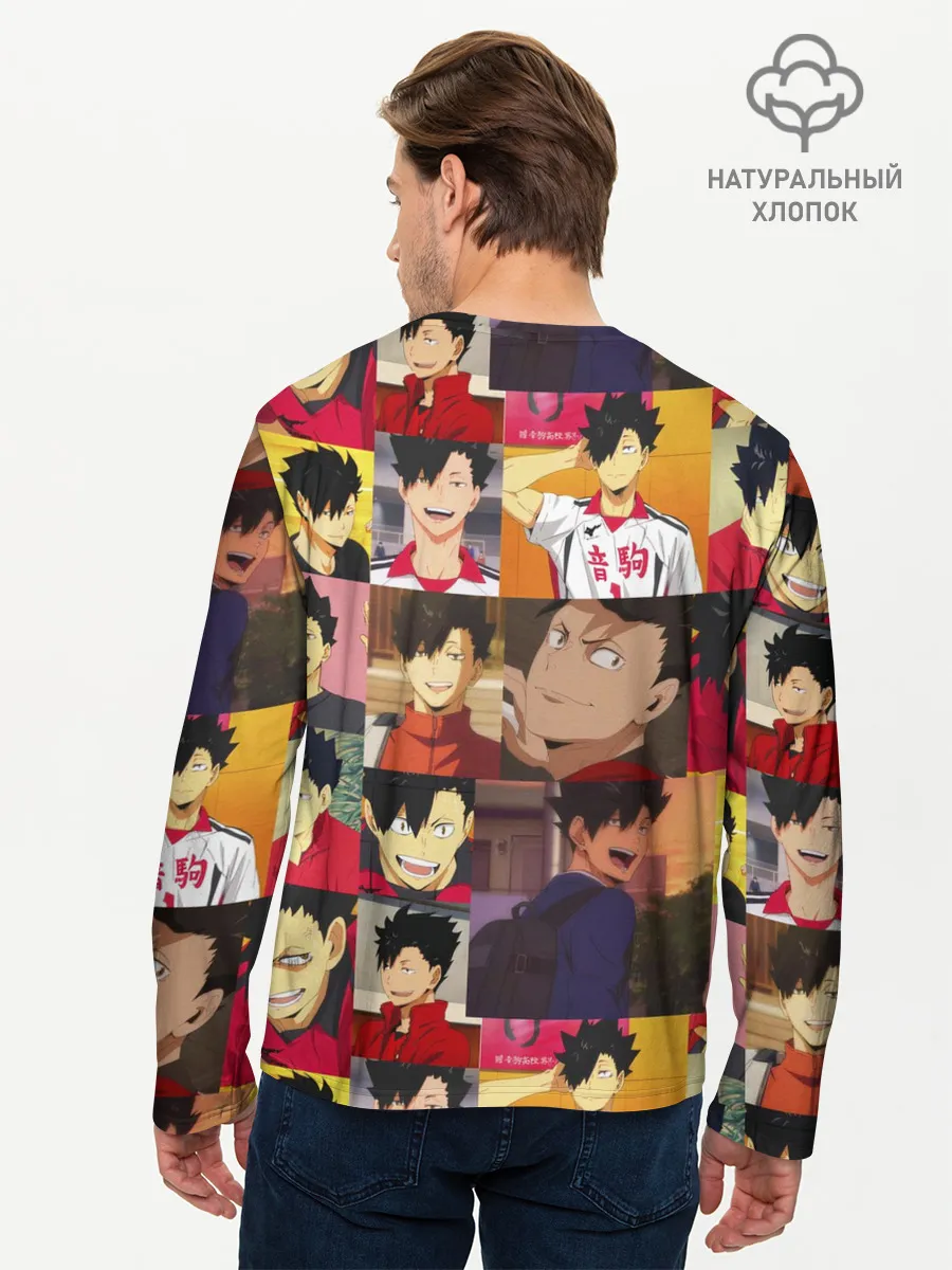 Мужской лонгслив базовый / КУРОО ТЕЦУРО / TETSURO