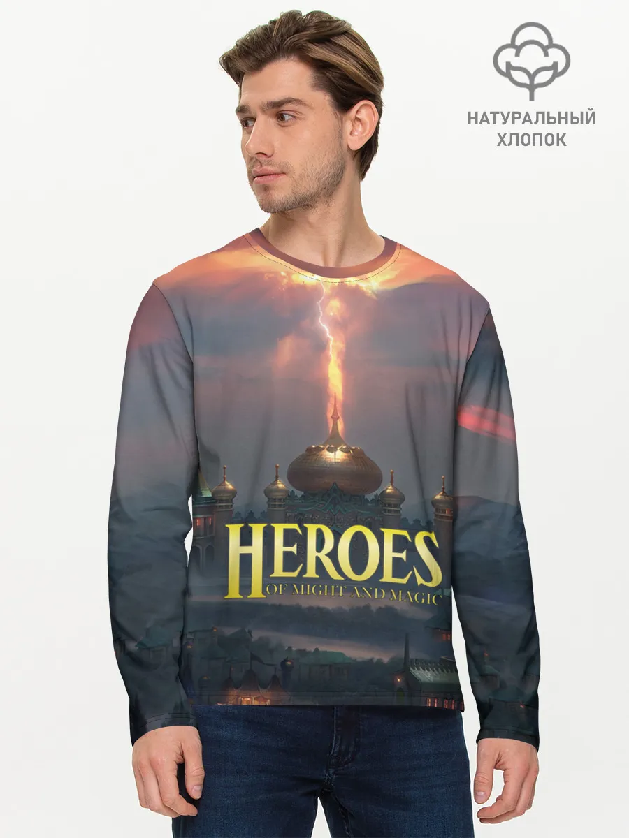 Мужской лонгслив базовый / Heroes of Might and Magic | HoM