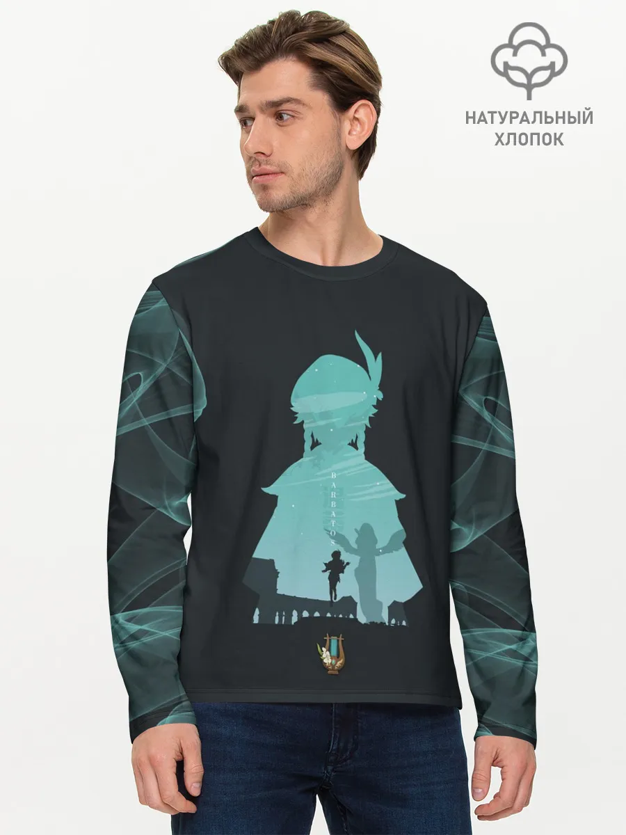 Мужской лонгслив базовый / ВЕНТИ | VENTI | ГЕНШИН