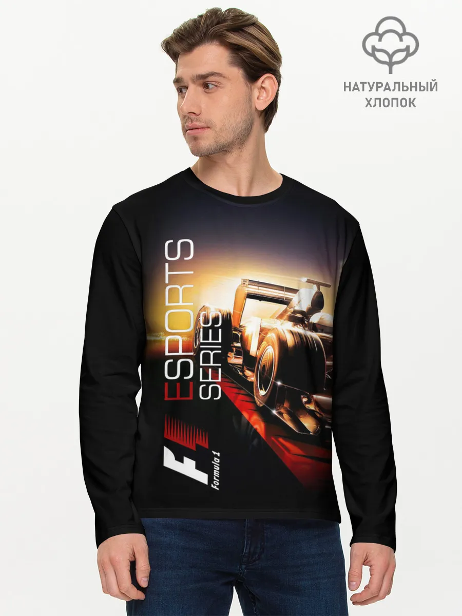Мужской лонгслив базовый / FORMULA 1