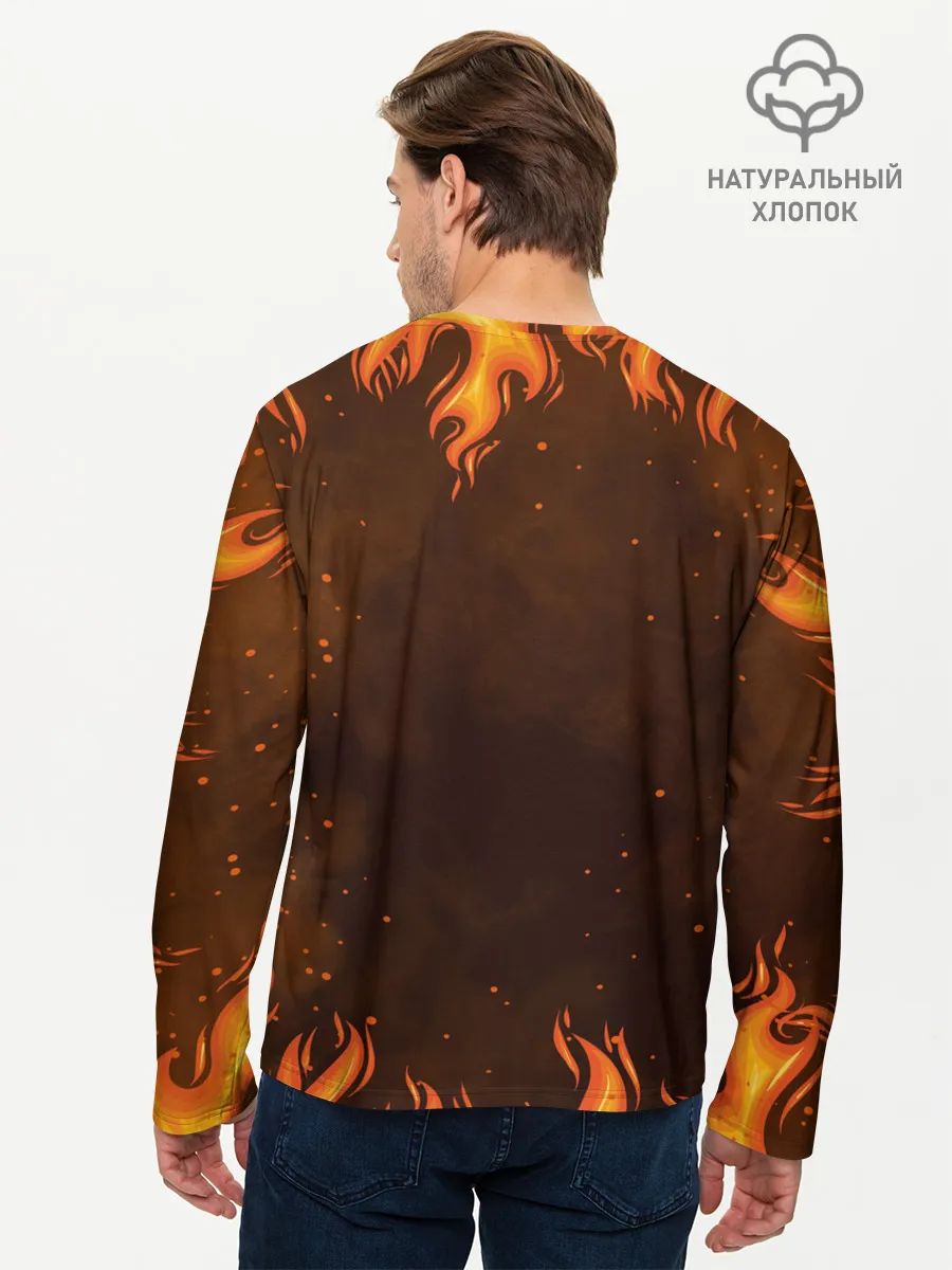 Мужской лонгслив базовый / Haikyu | Волейбол