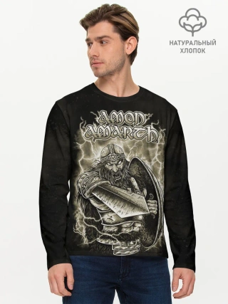 Мужской лонгслив базовый / Amon Amarth