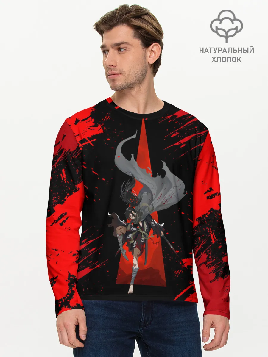 Мужской лонгслив базовый / Хяккимару | Dororo | Дороро