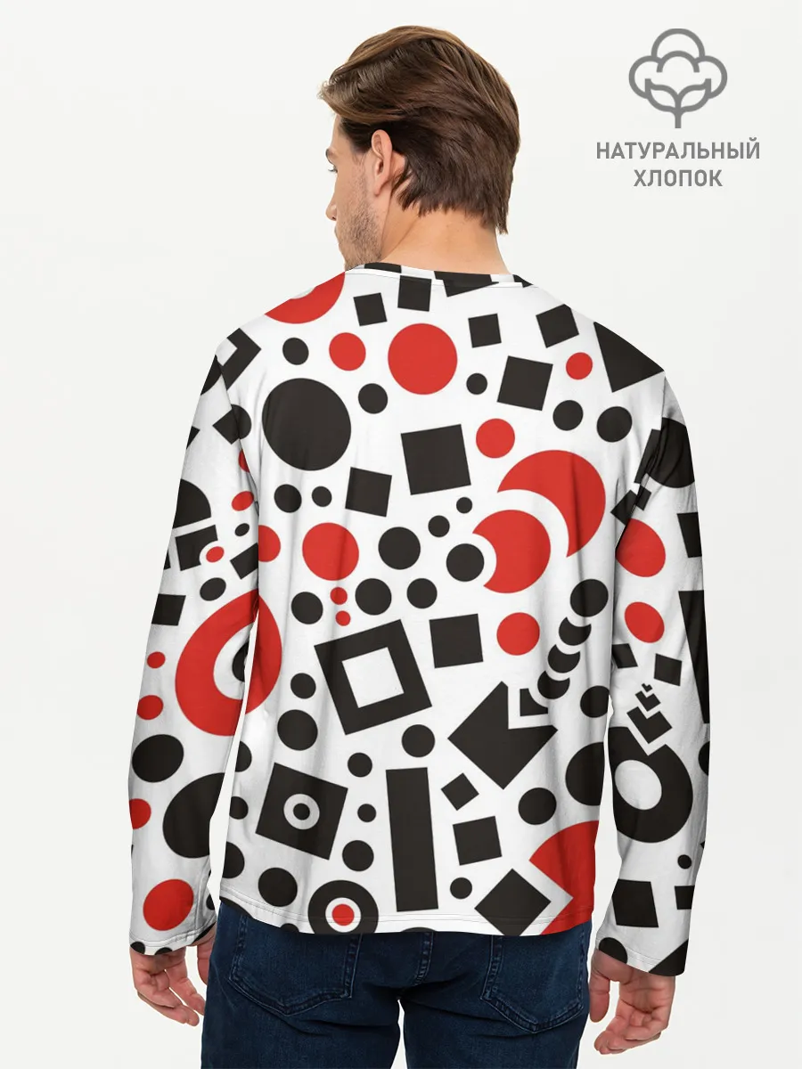 Мужской лонгслив базовый / Японские Монстры