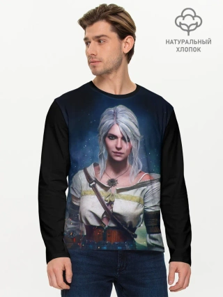 Мужской лонгслив базовый / Ciri
