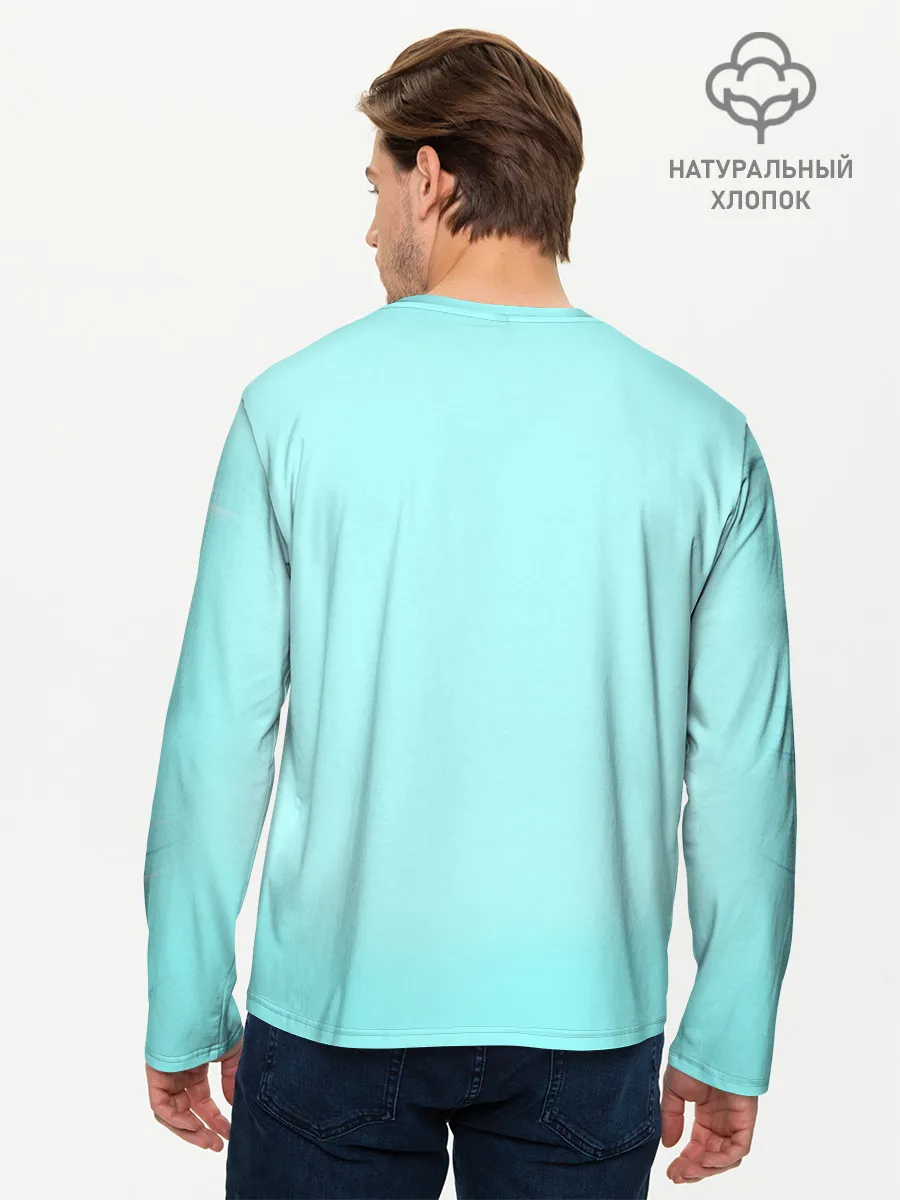 Мужской лонгслив базовый / ГЕНШИН ИМПАКТ ТАРТАЛЬЯ ЧИЛИ